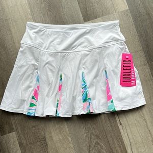 NWT - Lilly Luxletic Skirt: Holding Court